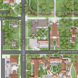 Pomona College Campus Map Campus Map - Pomona College